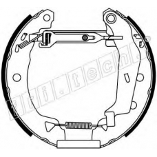 16150 fri.tech. Комплект тормозных колодок