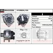 DRA0355N DELCO REMY Генератор