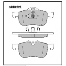 ADB0898 Allied Nippon Тормозные колодки