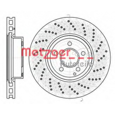 6110501 METZGER Тормозной диск