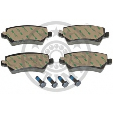 12401 OPTIMAL Комплект тормозных колодок, дисковый тормоз