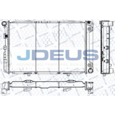 RA0170170 JDEUS Радиатор, охлаждение двигателя