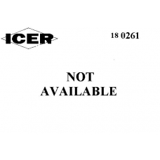 180261 ICER Комплект тормозных колодок, дисковый тормоз