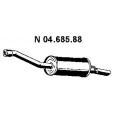 04.685.88 EBERSPACHER Глушитель выхлопных газов конечный