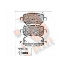 RB1622-703 R BRAKE Комплект тормозных колодок, дисковый тормоз