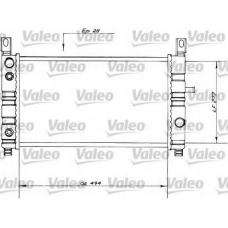 730559 VALEO Радиатор, охлаждение двигателя