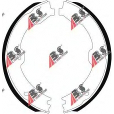 9141 ABS Комплект тормозных колодок, стояночная тормозная с