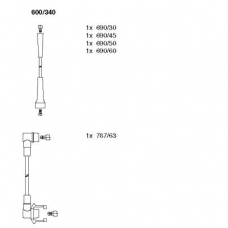 600/340 BREMI Комплект проводов зажигания