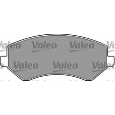 597408 VALEO Комплект тормозных колодок, дисковый тормоз