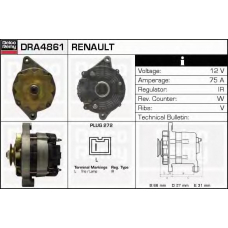 DRA4861 DELCO REMY Генератор