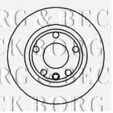 BBD4962 BORG & BECK Тормозной диск