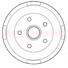 329189B BENDIX Тормозной барабан