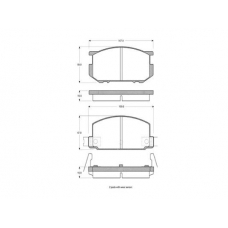 363702160698 MAGNETI MARELLI Колодки тормозные