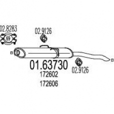 01.63730 MTS Глушитель выхлопных газов конечный