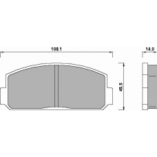 450385 ROULUNDS Disc-brake pad, front