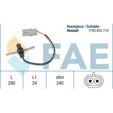79021 FAE Датчик импульсов; датчик частоты вращения, управле