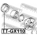 TT-GX110 FEBEST Ремкомплект, ступица колеса