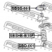 SBSS-001 FEBEST Подвеска, амортизатор