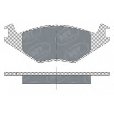 SP 115 PR SCT Комплект тормозных колодок, дисковый тормоз
