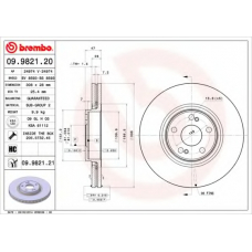 BS 8593 BRECO Тормозной диск
