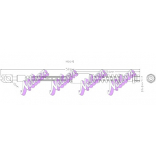H6641 Brovex-Nelson Тормозной шланг