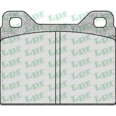 05P144 LPR Комплект тормозных колодок, дисковый тормоз