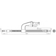 VBJ172 MOTAQUIP Тормозной шланг