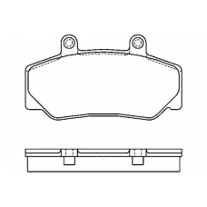 21233 167  1 4 TX4005 TEXTAR Колодки тормозные