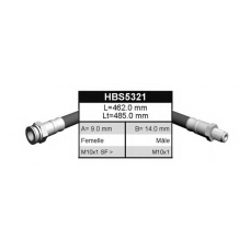 HBS5321 QUINTON HAZELL Тормозной шланг