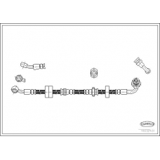 19032431 CORTECO Тормозной шланг