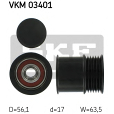 VKM 03401 SKF Механизм свободного хода генератора