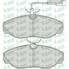 05P965 LPR Комплект тормозных колодок, дисковый тормоз