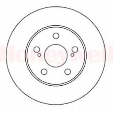 561822B BENDIX Тормозной диск