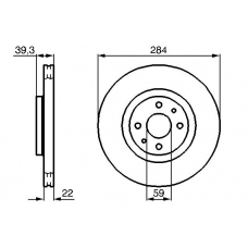 0 986 478 786 BOSCH Тормозной диск