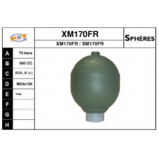 XM170FR SNRA Гидроаккумулятор, подвеска / амортизация