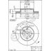 BS 8099 BRECO Тормозной диск