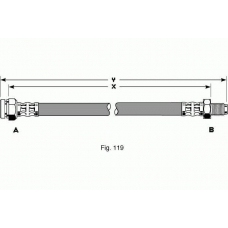 9002291 GIRLING Тормозной шланг