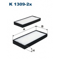 K1309-2X FILTRON Фильтр, воздух во внутренном пространстве