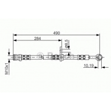 1 987 481 218 BOSCH Тормозной шланг