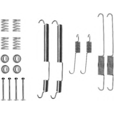 8DZ 355 200-421 HELLA PAGID Комплектующие, тормозная колодка