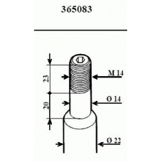 365083 KAYABA Амортизатор