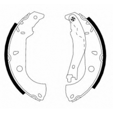 8DB 355 022-761 HELLA Комплект тормозных колодок