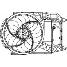 069422280010 MAGNETI MARELLI Вентилятор, охлаждение двигателя