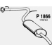 P1866 FENNO Глушитель выхлопных газов конечный