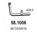 58.1006 ASSO Труба выхлопного газа