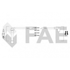 85820 FAE Ккомплект проводов зажигания