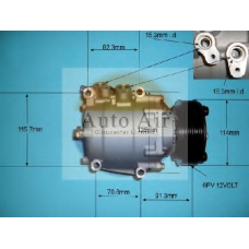 14-3571P AUTO AIR GLOUCESTER Компрессор, кондиционер