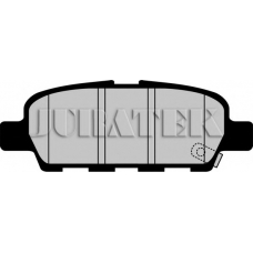 JCP1693 JURATEK Комплект тормозных колодок, дисковый тормоз