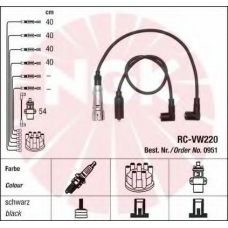 0951 NGK Комплект проводов зажигания