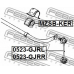 0523-GJRR FEBEST Тяга / стойка, стабилизатор
